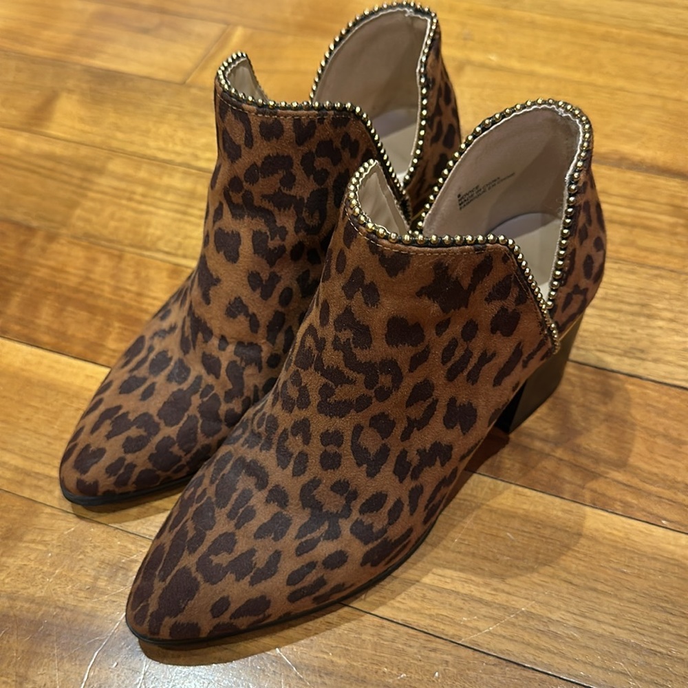 Leopard print booties - Picture 2 of 4
